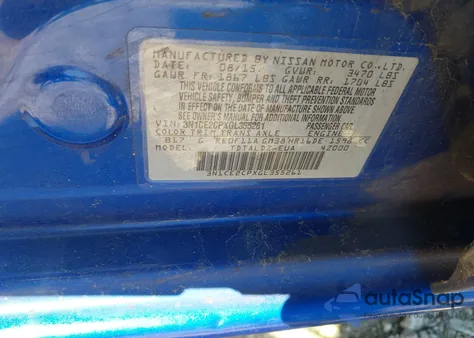 2016 Nissan Versa Note S (Sr)/S Plus/Sl/Sr/Sv z USA, uszkodzony, nr VIN 3N1CE2CPXGL355261